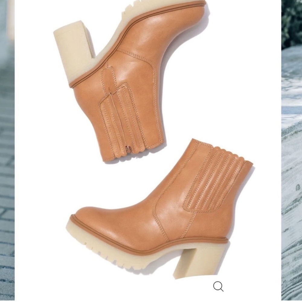 Vici Tan Ankle Boots